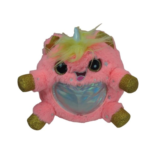 Zuru Rainbowcorns Unicorn Pink Plush 9" Stuffed Animal - Picture 1 of 8